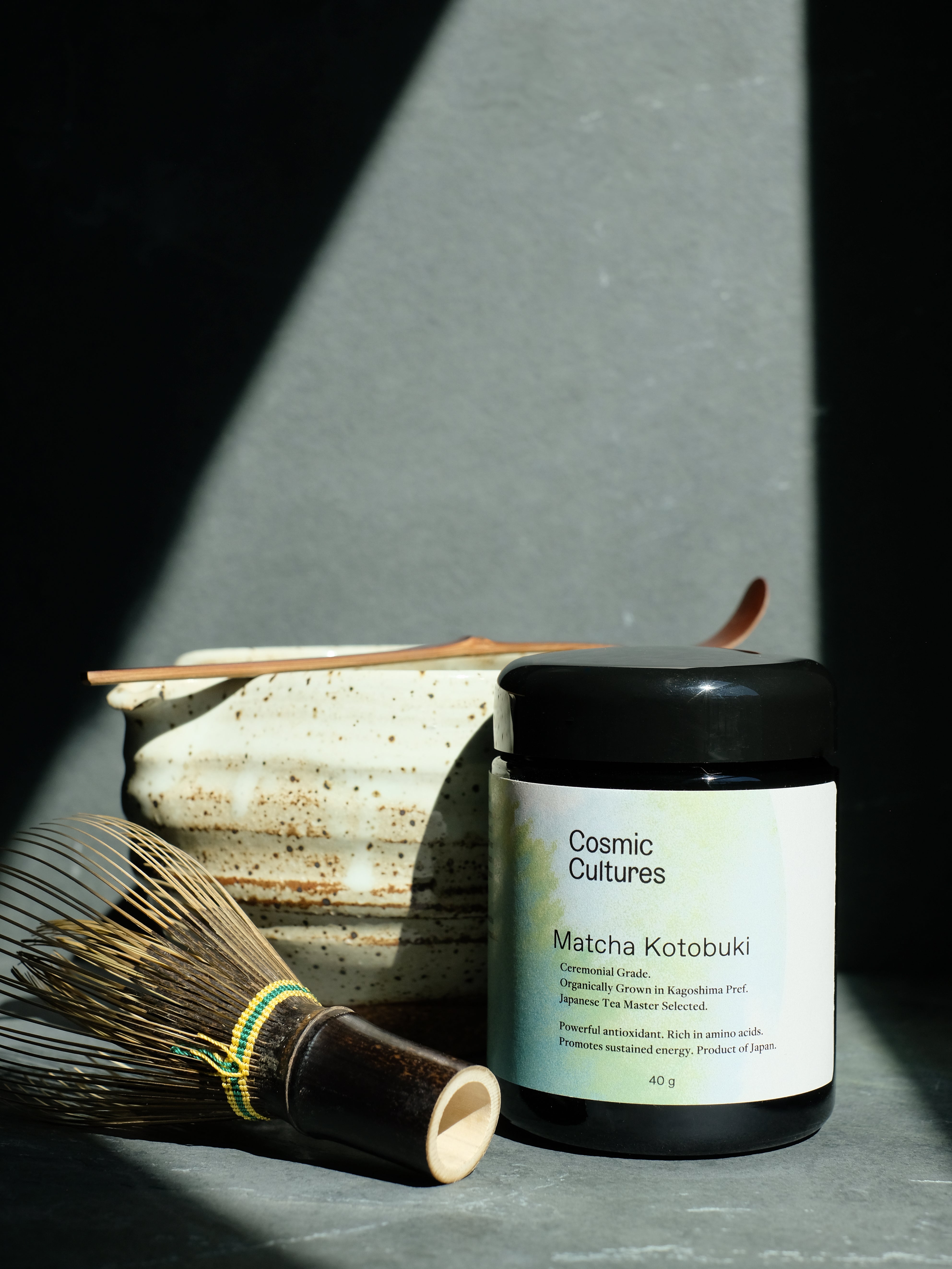 Start Your Ritual - Full Set with Premium Black Bamboo Whisk