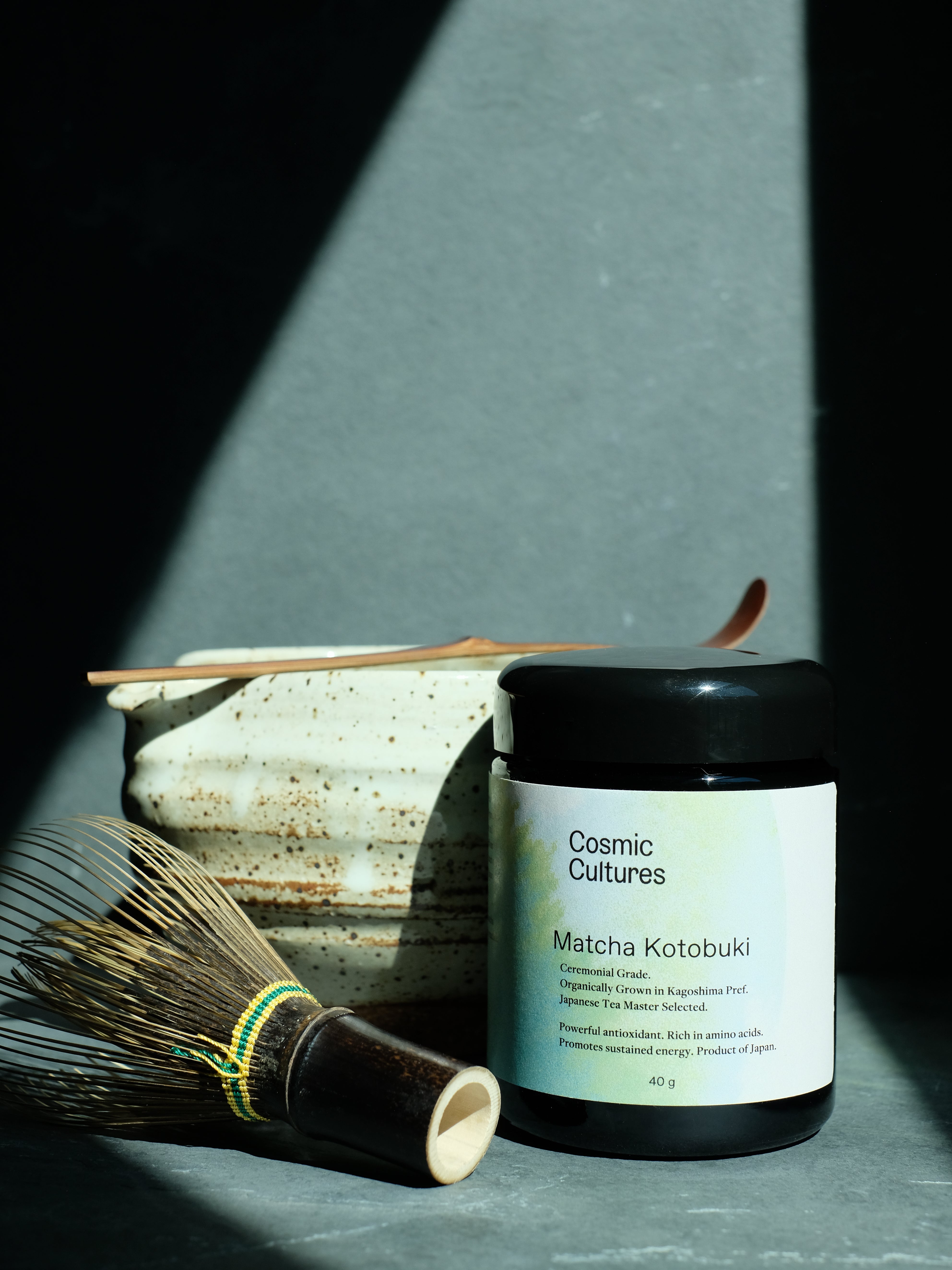 Premium Custom Black Bamboo Whisk (Chasen) Handmade in Japan