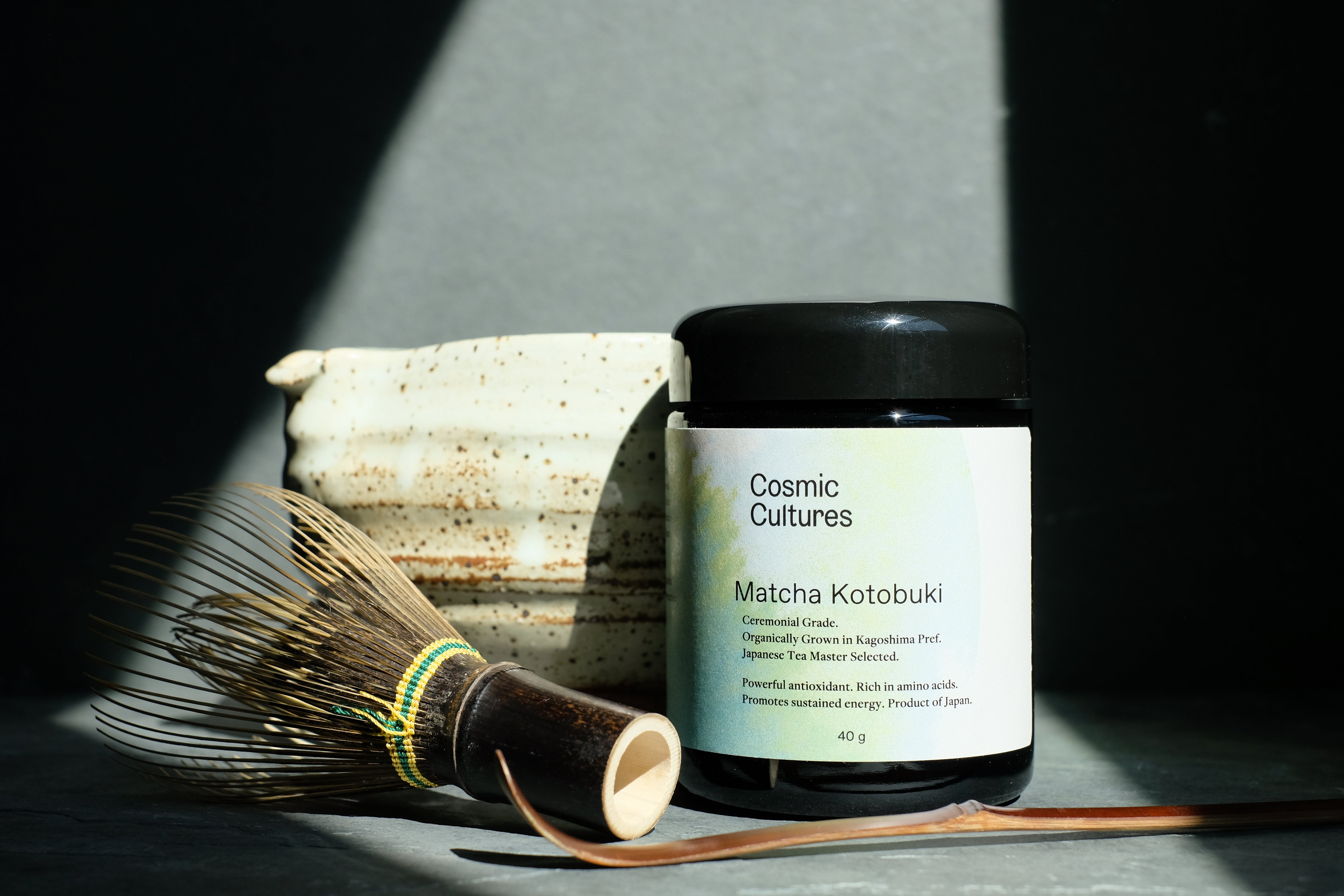 Start Your Ritual - Full Set with Premium Black Bamboo Whisk