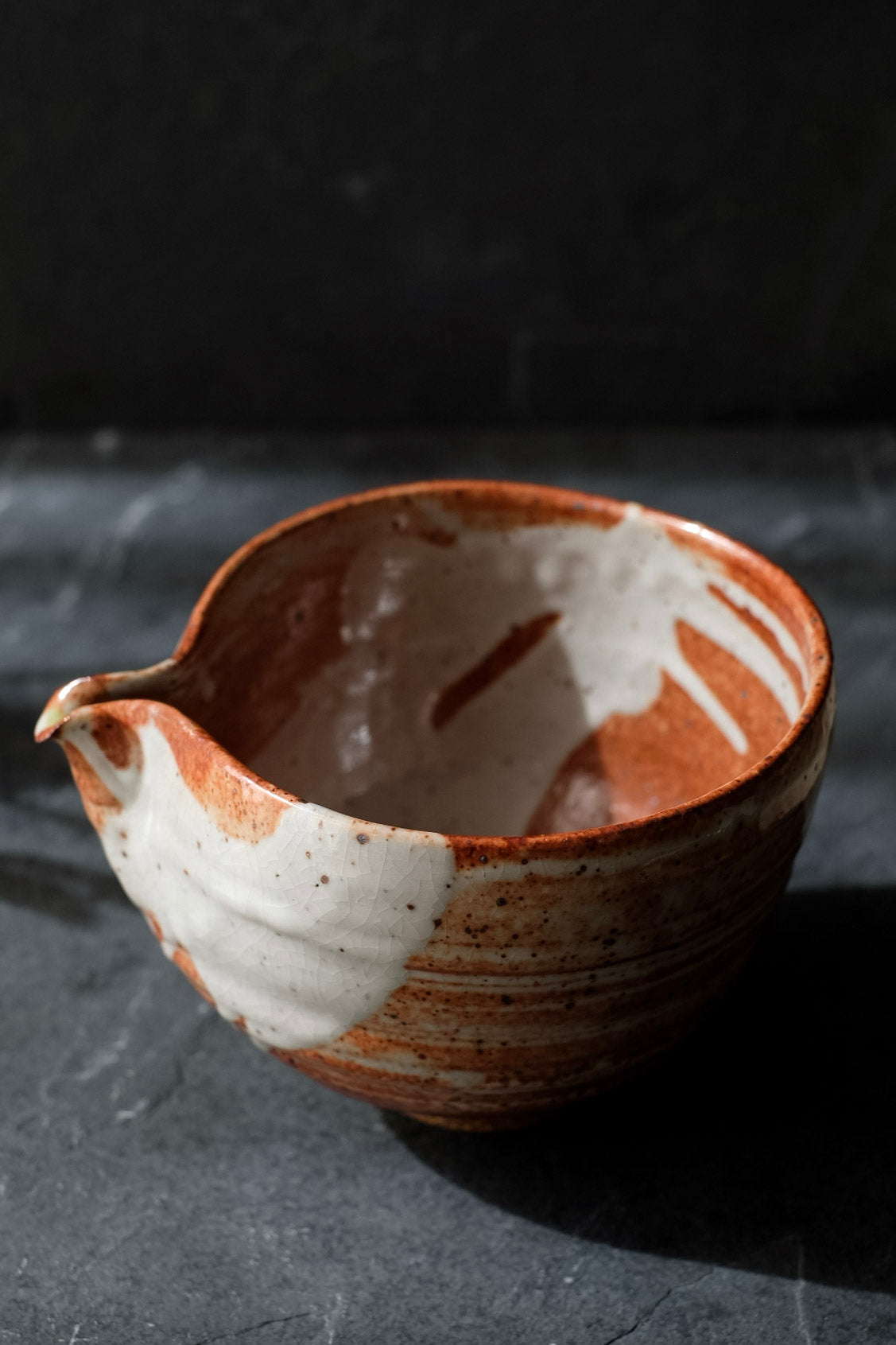 Cosmic Cultures Spouted Matcha Bowl (Chawan) KYOTO