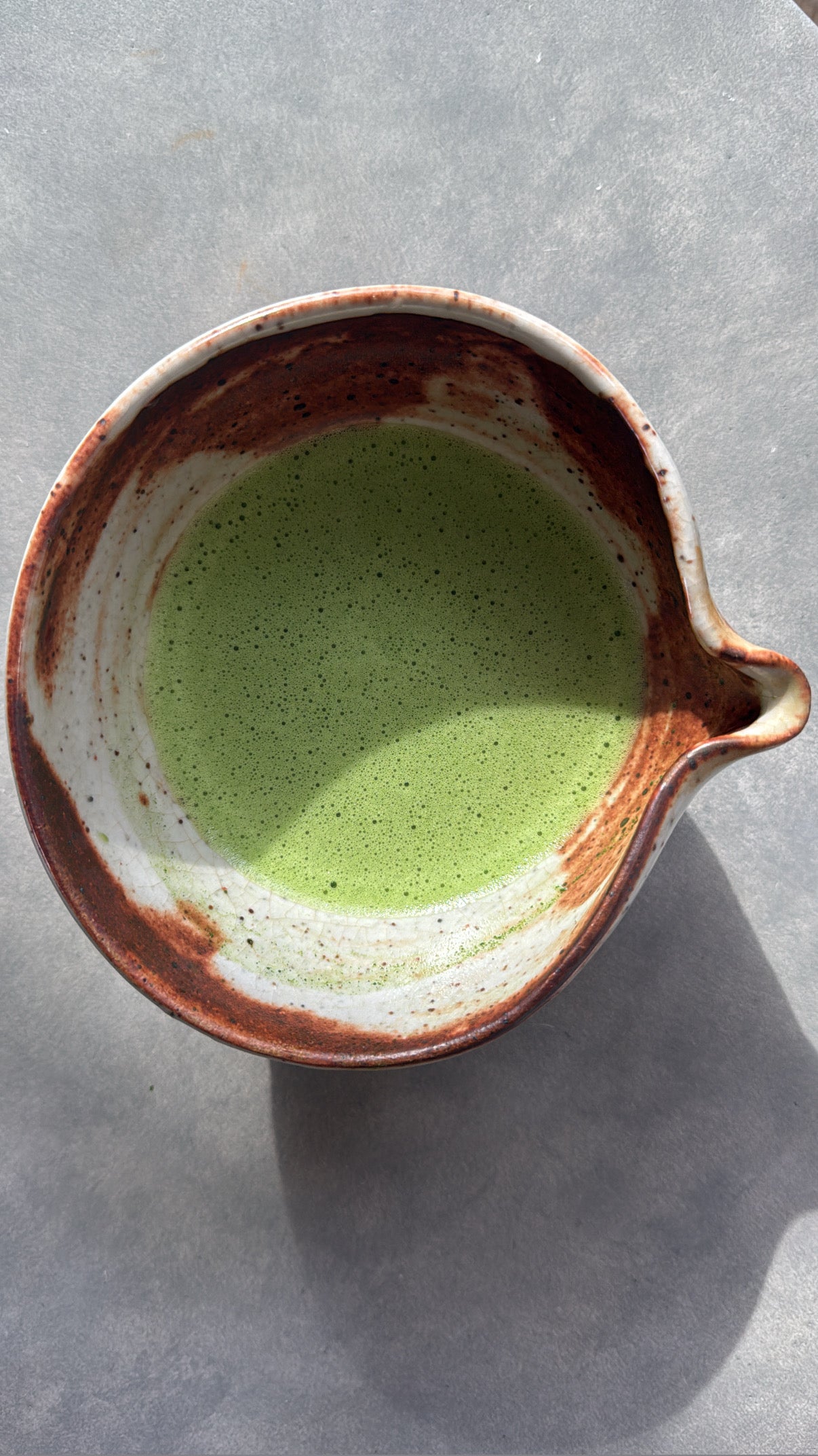 Cosmic Cultures Spouted Matcha Bowl (Chawan) KYOTO