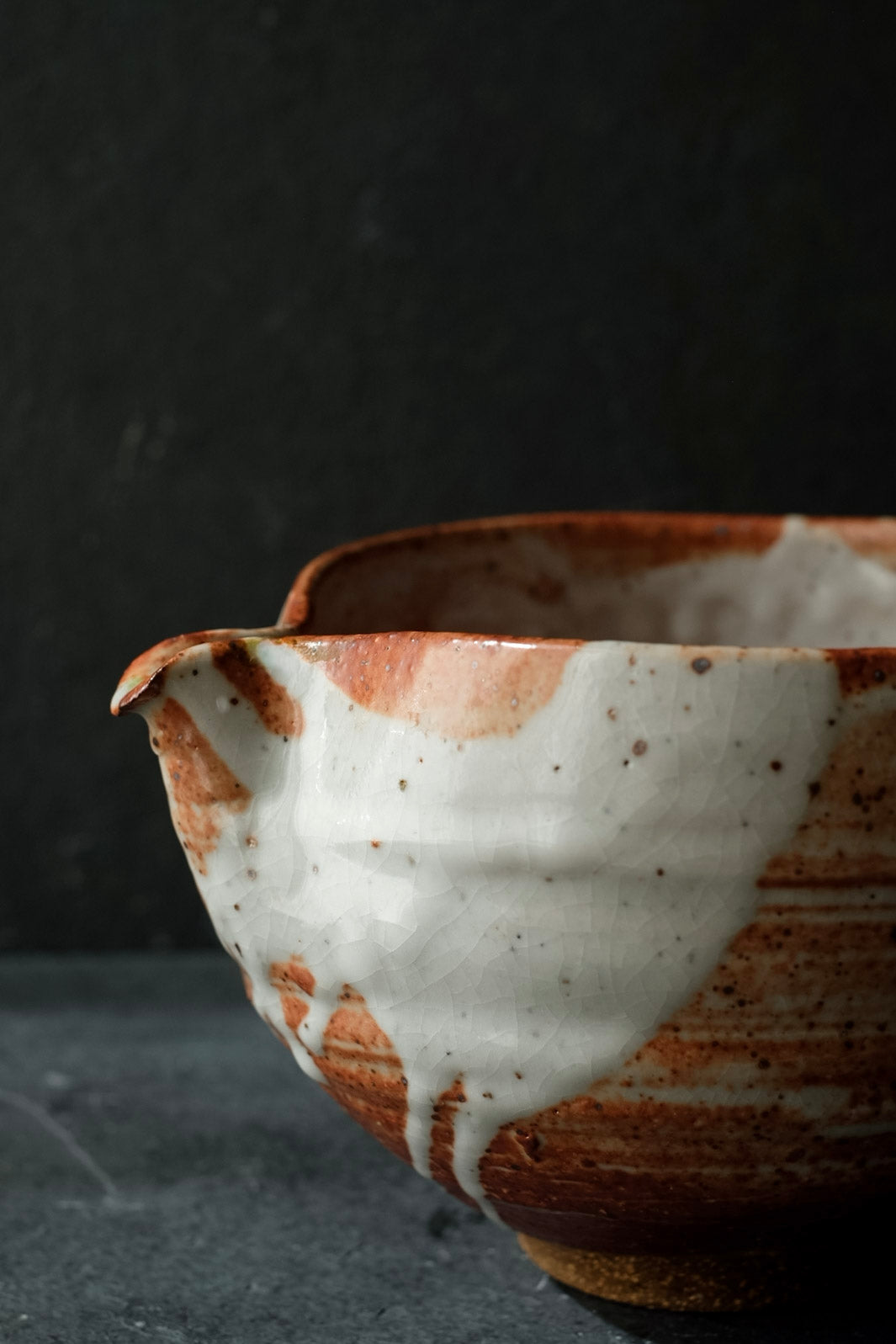 Cosmic Cultures Spouted Matcha Bowl (Chawan) KYOTO