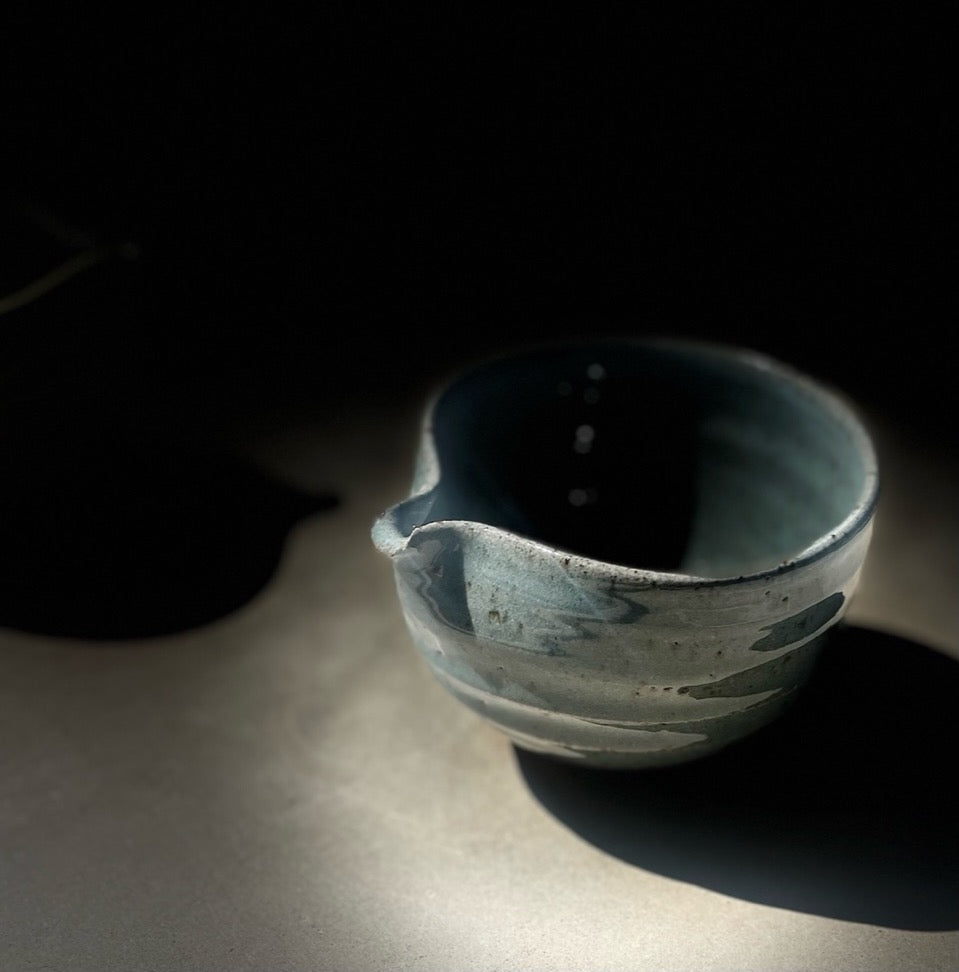 Cosmic Cultures Spouted Matcha Bowl (Chawan) ROBIN EGG