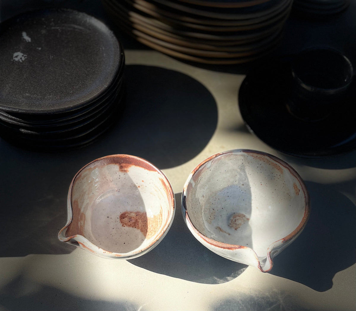 Cosmic Cultures Spouted Matcha Bowl (Chawan) KYOTO