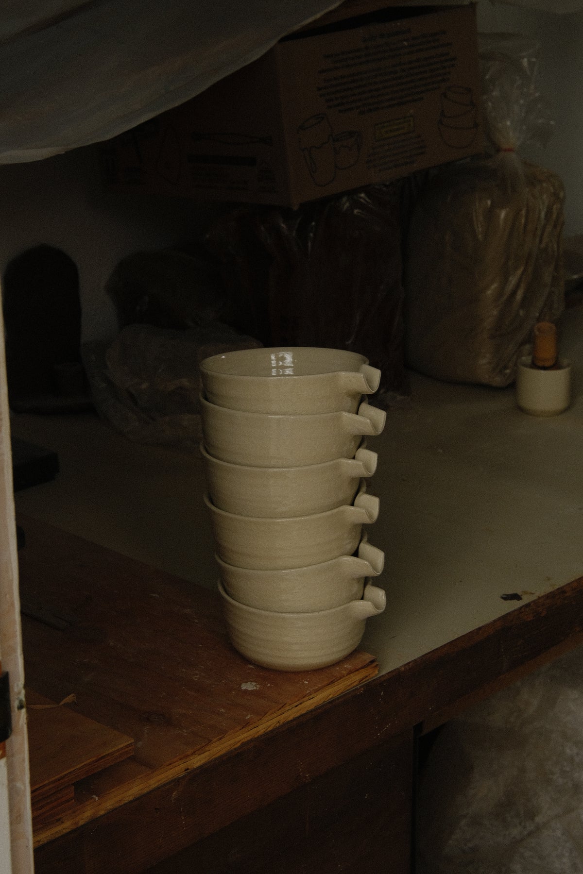 PKK Ceramics Handmade Spouted Matcha Bowl (Chawan)