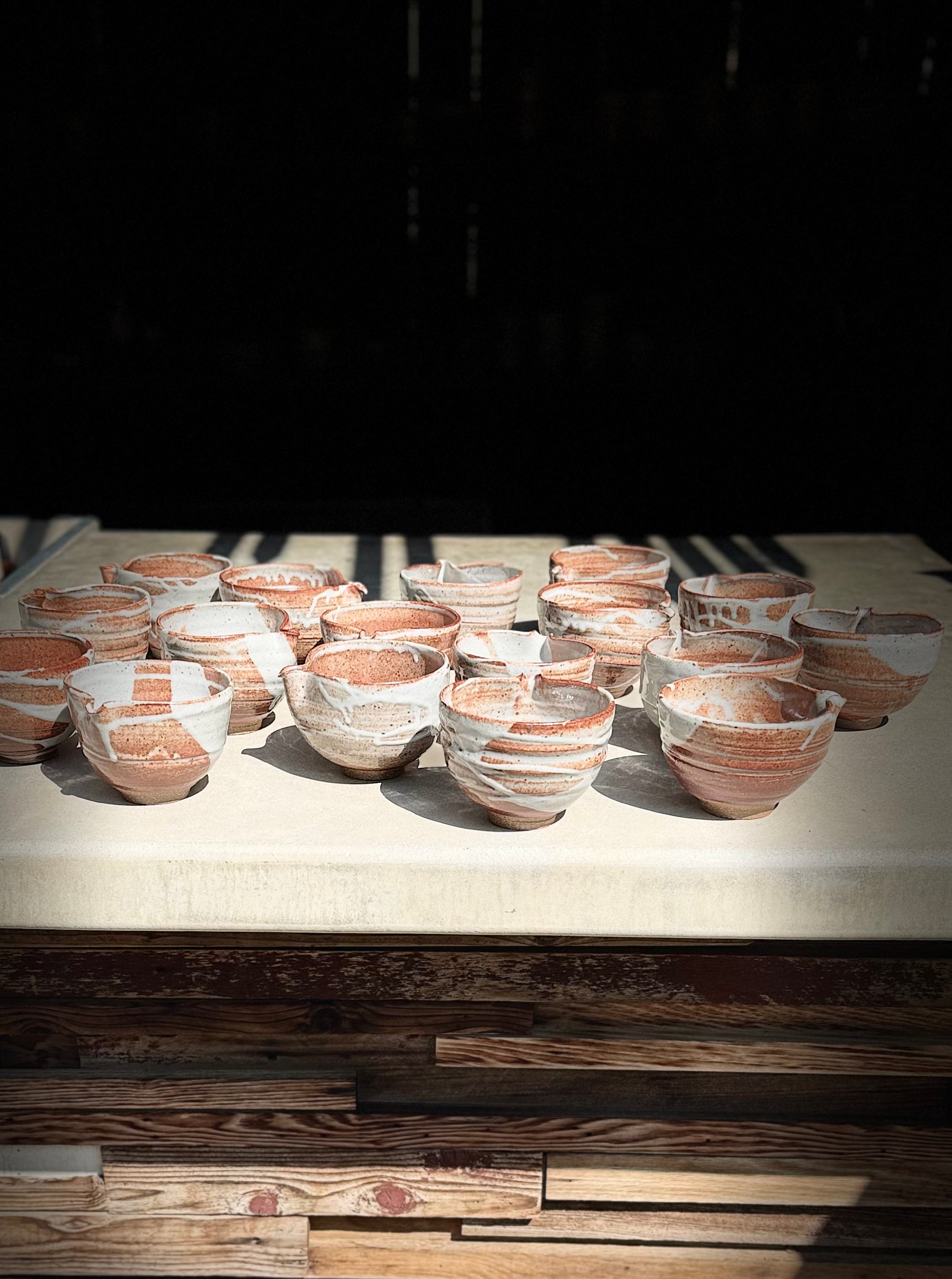 Cosmic Cultures Spouted Matcha Bowl (Chawan) KYOTO