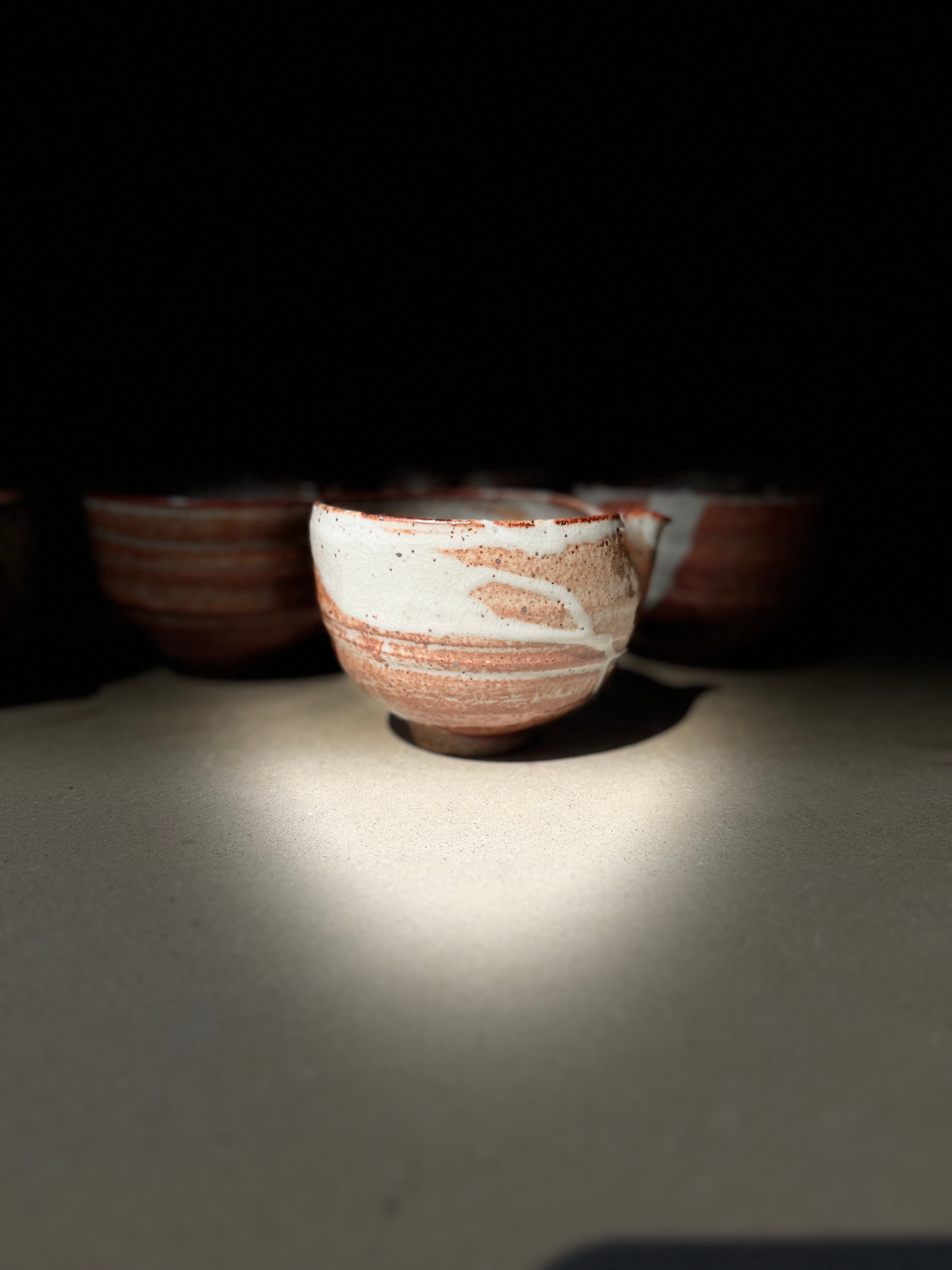 Cosmic Cultures Spouted Matcha Bowl (Chawan) KYOTO